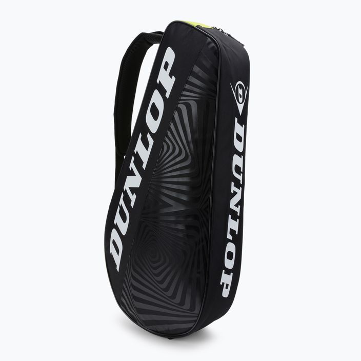 Dunlop D Tac Sx-Club 3Rkt borsa da tennis nera e gialla 10325363 2
