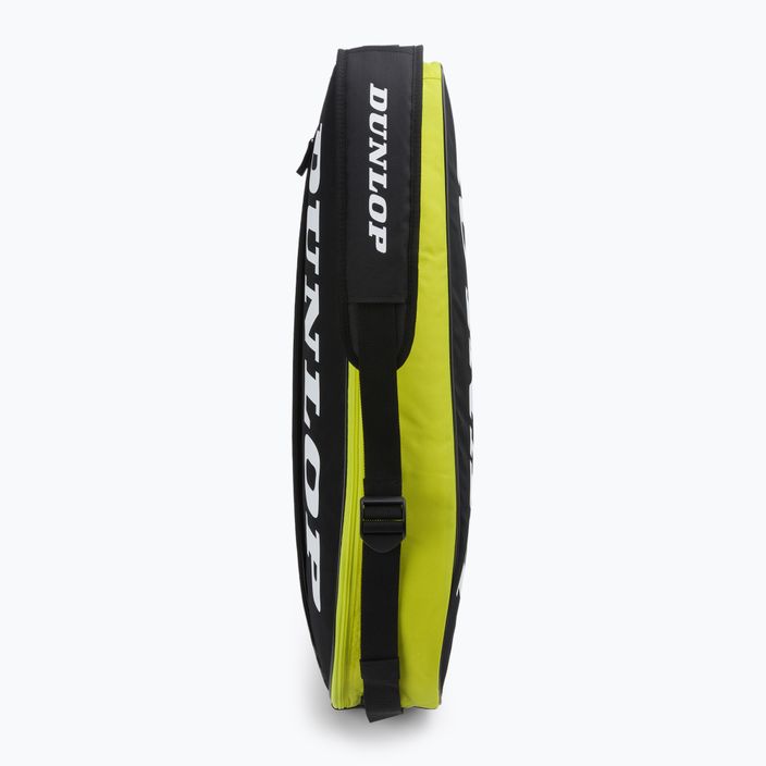 Dunlop D Tac Sx-Club 3Rkt borsa da tennis nera e gialla 10325363 5