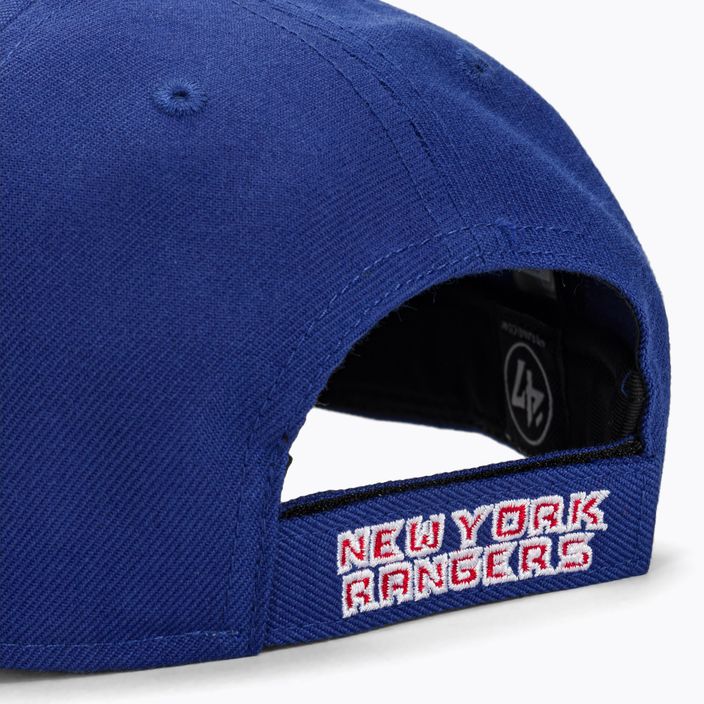 Cappello da baseball 47 Brands NHL New York Rangers MVP royal blue 3