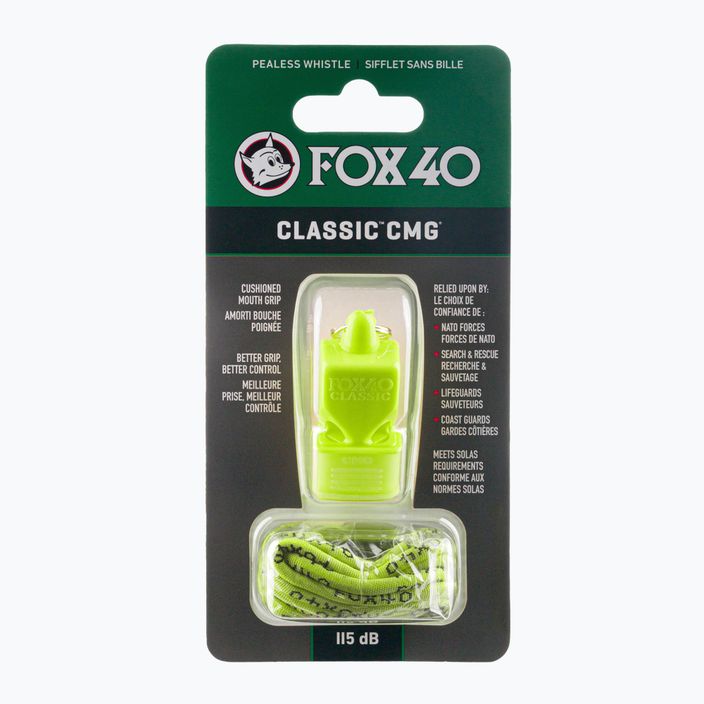 Fox 40 Classic CMG Fischietto di sicurezza giallo 2