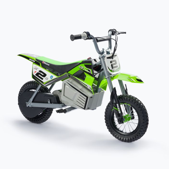 Scooter elettrico per bambini Razor Sx350 Dirt verde