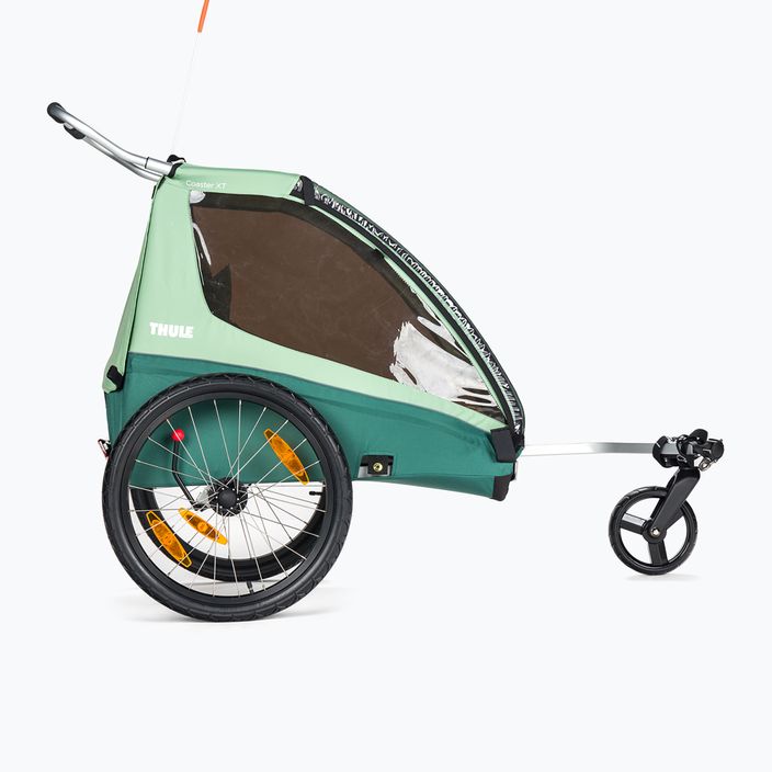Thule Coaster XT Rimorchio bici+passeggino per due persone verde 10101820 2