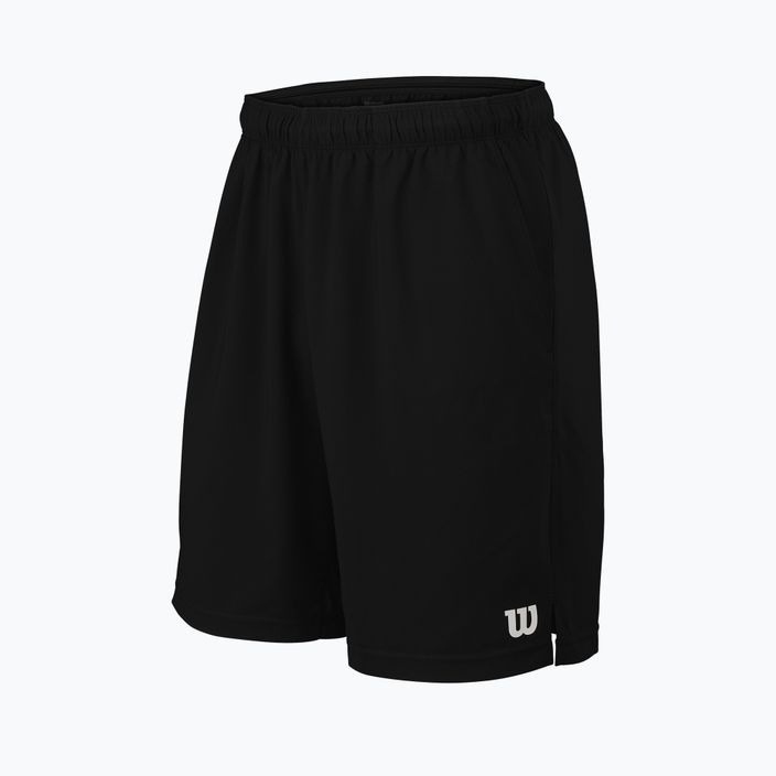 Pantaloncini da tennis da uomo Wilson Rush 9 Woven Short nero WRA746603
