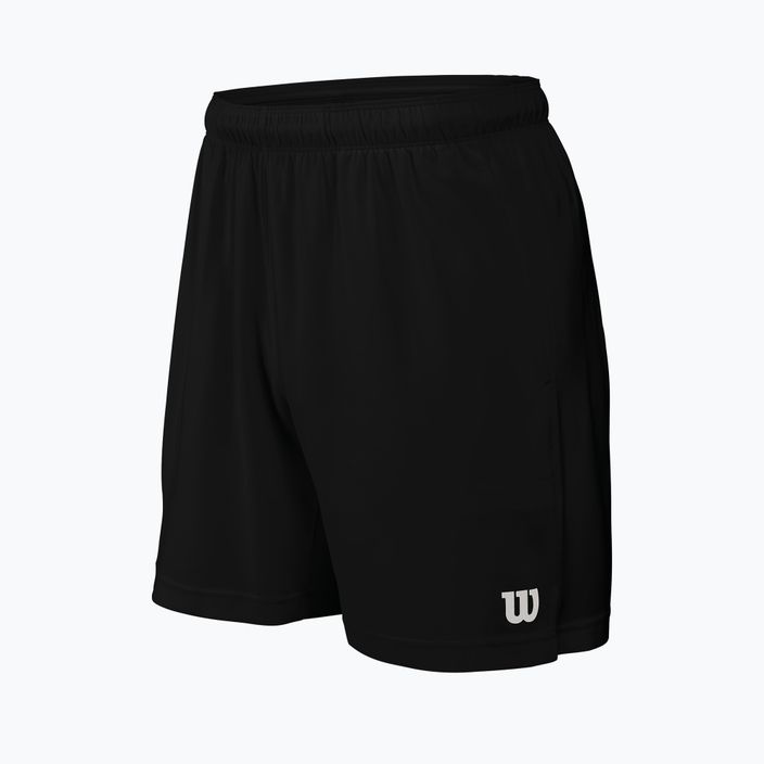 Pantaloncini da tennis da uomo Wilson Rush 7 Woven Short nero WRA746702