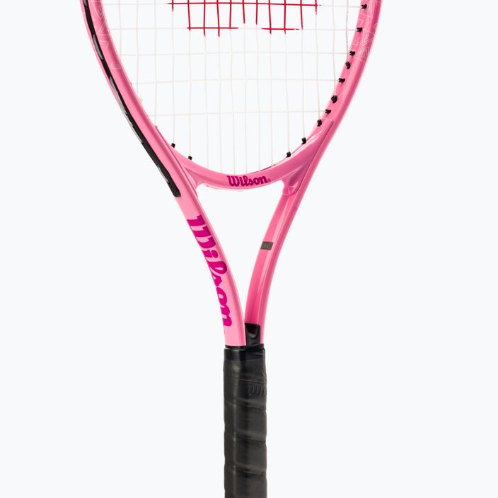 Wilson Burn Pink Half CVR 25 rosa WR052610H+ racchetta da tennis per bambini 5