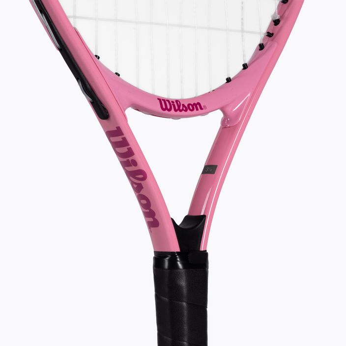 Wilson Burn Pink Half CVR 23 rosa WR052510H+ racchetta da tennis per bambini 5