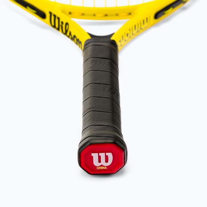 Racchetta da tennis per bambini Wilson Minions Jr 23 giallo/nero WR069110H+ 3