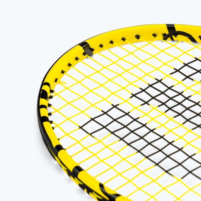 Racchetta da tennis per bambini Wilson Minions Jr 23 giallo/nero WR069110H+ 6