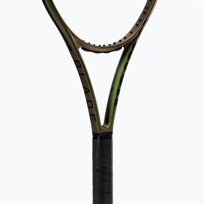 Racchetta da tennis Wilson Blade 100L V8.0 Frm verde WR078911U 5