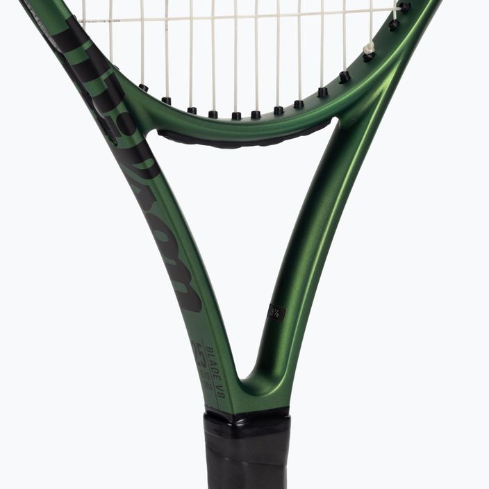 Racchetta da tennis Wilson Blade 25 V8.0 per bambini nero-verde WR079310U 5