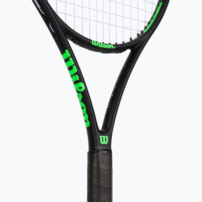 Racchetta da tennis Wilson Blade Feel 103 nero-verde WR083310U 5