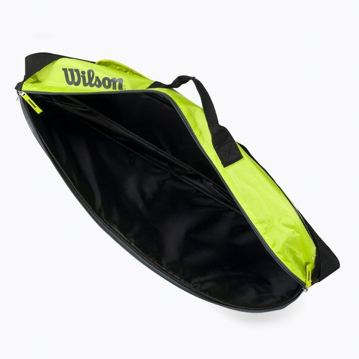 Borsa da tennis per bambini Wilson Junior Racketbag giallo WR8017802001 5