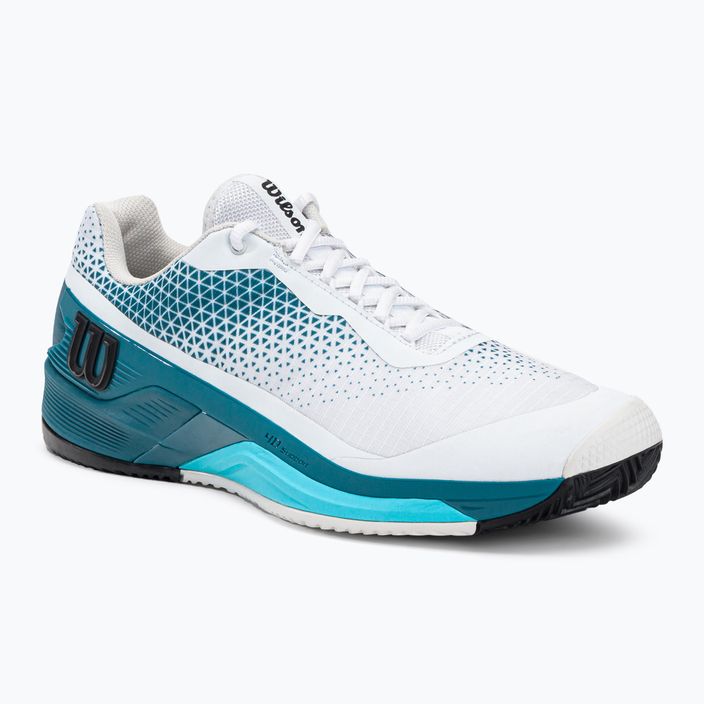 Wilson Rush Pro 4.0 Clay scarpe da tennis uomo blu e bianco WRS329290