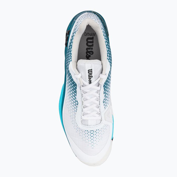 Wilson Rush Pro 4.0 Clay scarpe da tennis uomo blu e bianco WRS329290 6