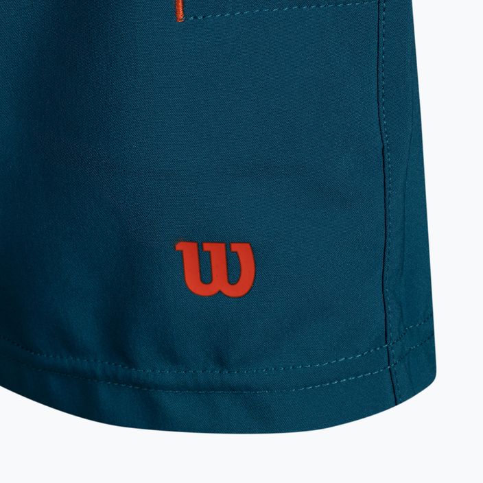 Pantaloncini da tennis Wilson Competition 7 da bambino blu WRA807101 4