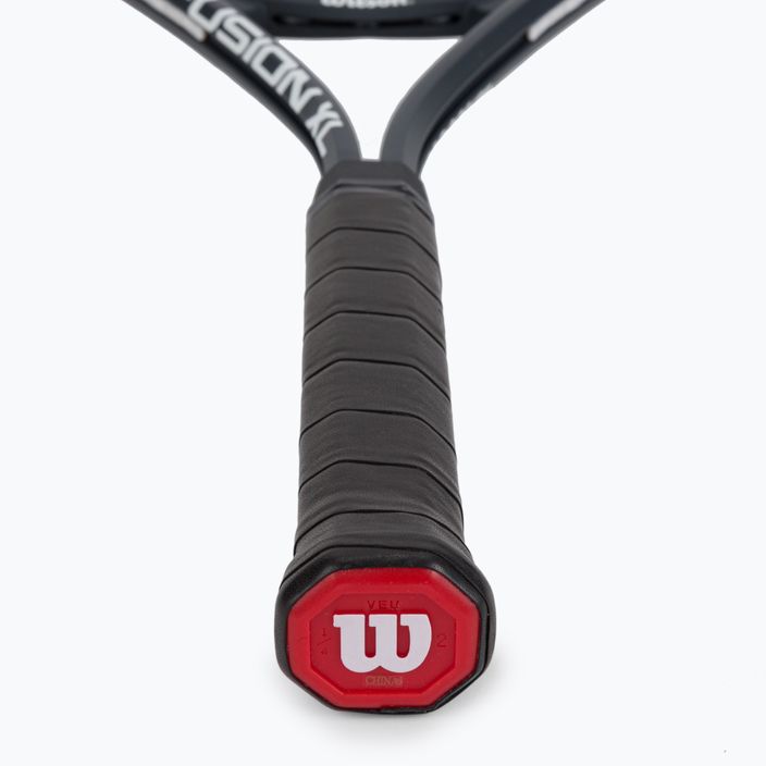 Racchetta da tennis Wilson Fusion XL nero/rosso/bianco 3