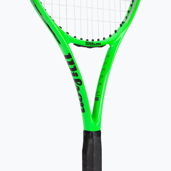 Racchetta da tennis Wilson Blade Feel Rxt 105 nero-verde WR086910U 5