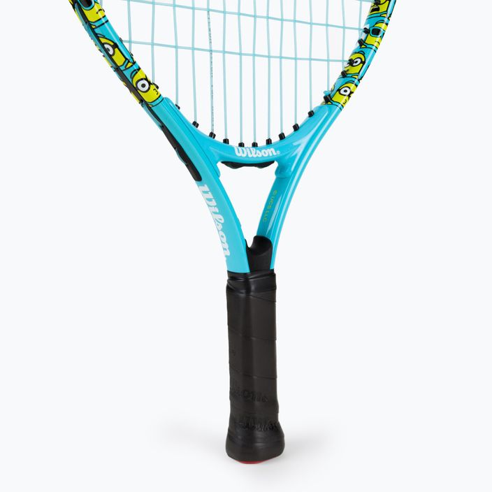 Racchetta da tennis Wilson Minions 2.0 Jr 19 per bambini blu/giallo WR097010H 3