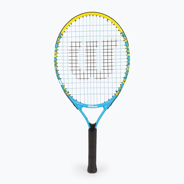 Racchetta da tennis per bambini Wilson Minions 2.0 Jr 23 blu/giallo WR097210H