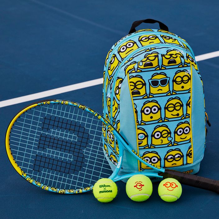 Racchetta da tennis per bambini Wilson Minions 2.0 Jr 21 blu/giallo WR097110H 10