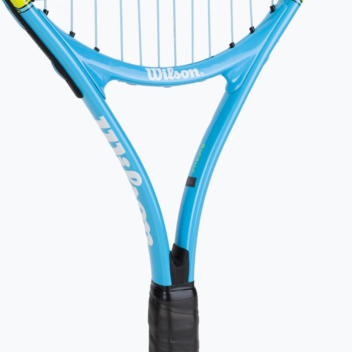 Racchetta da tennis Wilson Minions 2.0 Jr 25 per bambini blu/giallo WR097310H 5