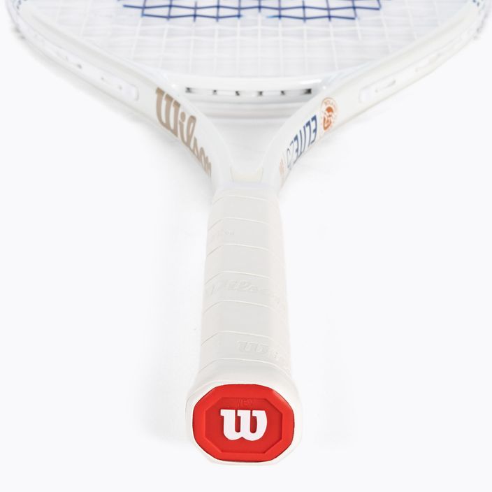 Racchetta da tennis Wilson Roland Garros Elite 25 per bambini bianco WR086310H 3