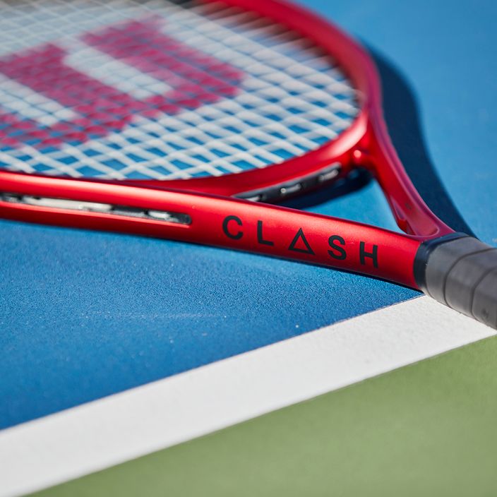 Wilson Clash 25 V2.0 racchetta da tennis per bambini rosso WR074710U 9