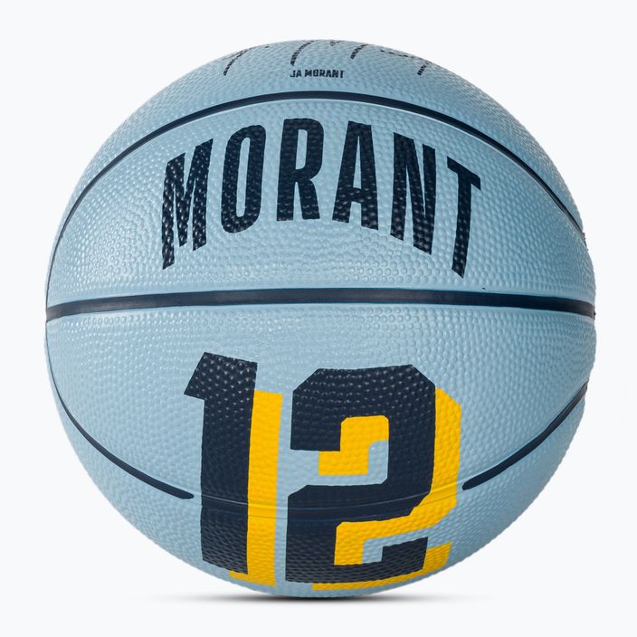 Pallacanestro Wilson NBA Player Icon Mini Morant blu misura 3 per bambini