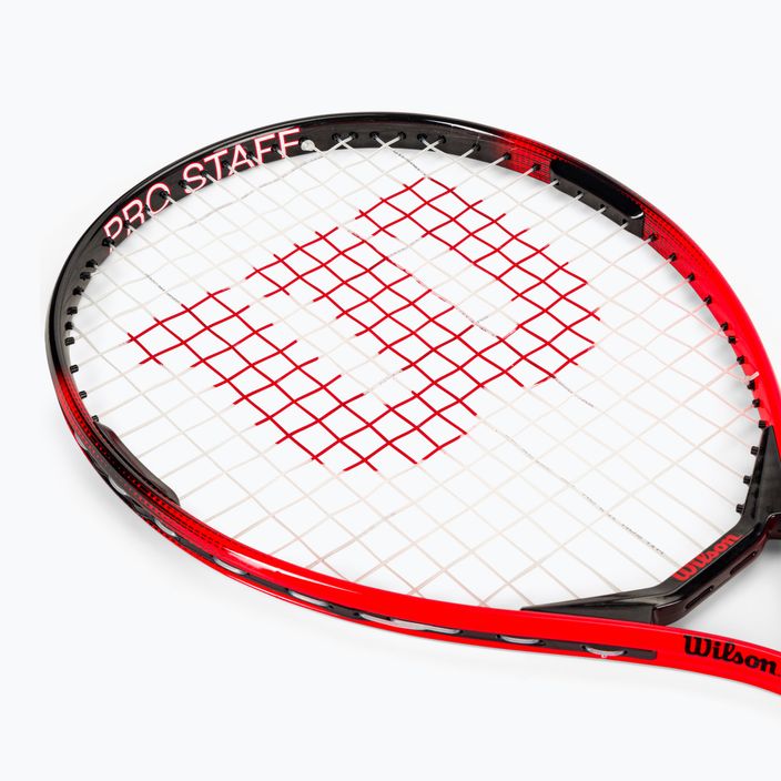 Racchetta da tennis Wilson Pro Staff Precision 21 rosso/nero per bambini WR118110H 5