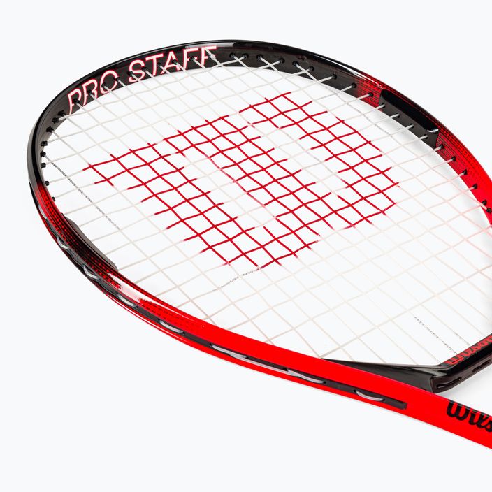Racchetta da tennis Wilson Pro Staff Precision 23 rosso/nero per bambini WR118010H 5