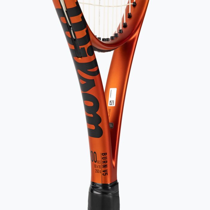 Wilson Burn 100ULS V5.0 racchetta da tennis arancione WR109110 4