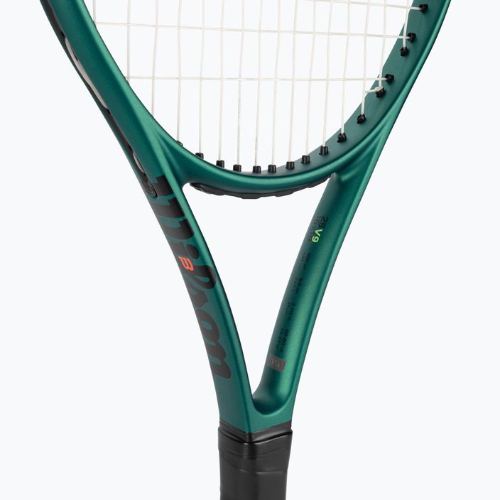 Racchetta da tennis per bambini Wilson Blade 25 V9 verde 4
