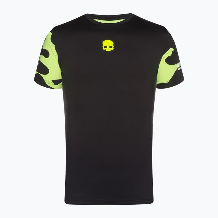 Camicia da tennis da uomo HYDROGEN Camo Tech giallo 4