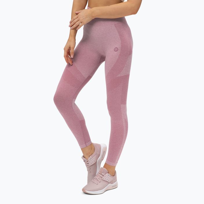 Leggings da allenamento donna Gym Glamour Fusion rosa