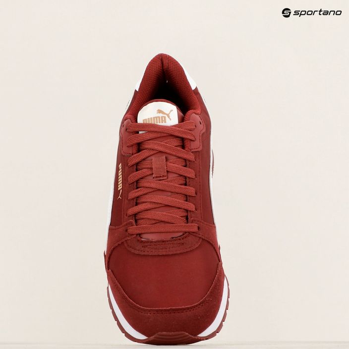 PUMA ST Runner v3 NL scarpe team regal red/puma white/dusty tan 11