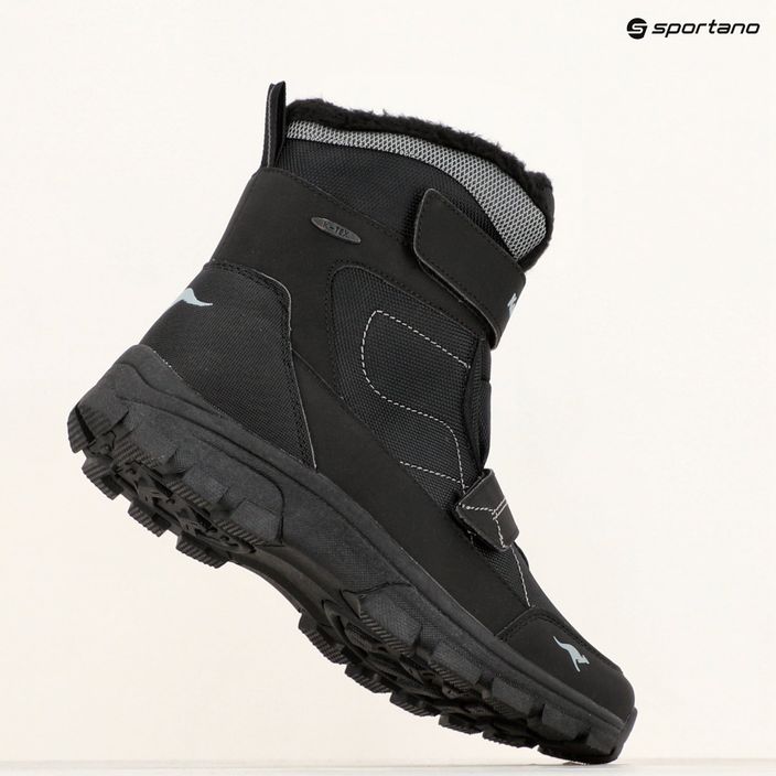 Stivali da neve da uomo KangaROOS K-Simoo Heri V KTX jet nero 9