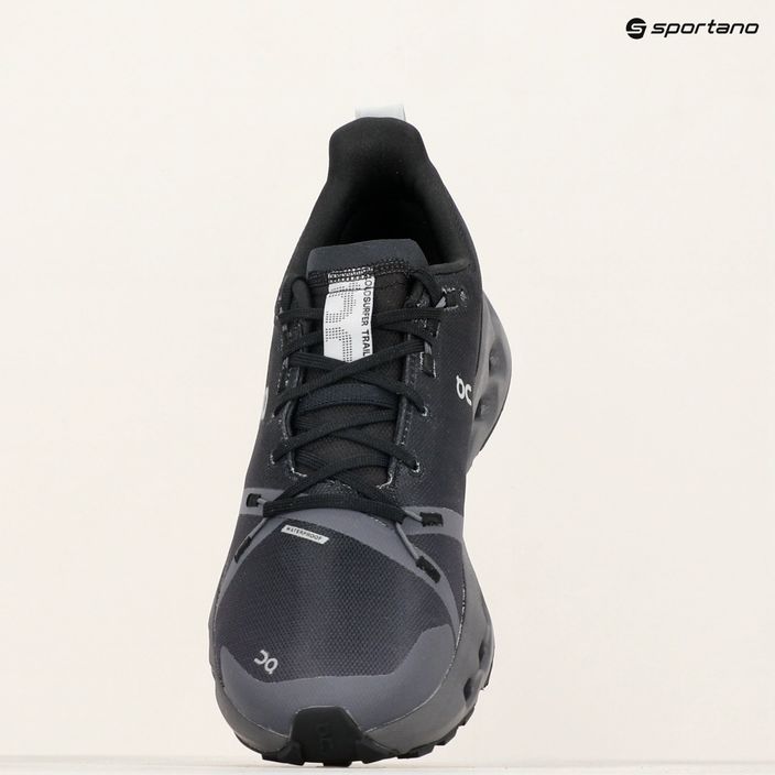 Uomo On Running Cloudsurfer Trail Waterproof nero/eclipse scarpe da corsa 7