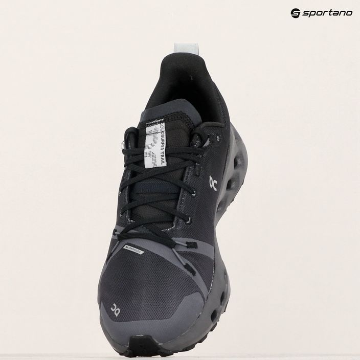 Scarpe da corsa da donna On Running Cloudsurfer Trail Waterproof nero/eclipse 7