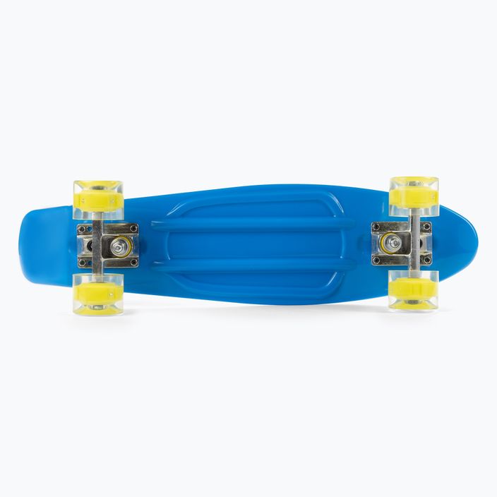 Skateboard fishelic per bambini Meccanica PW-506 LED blu 4