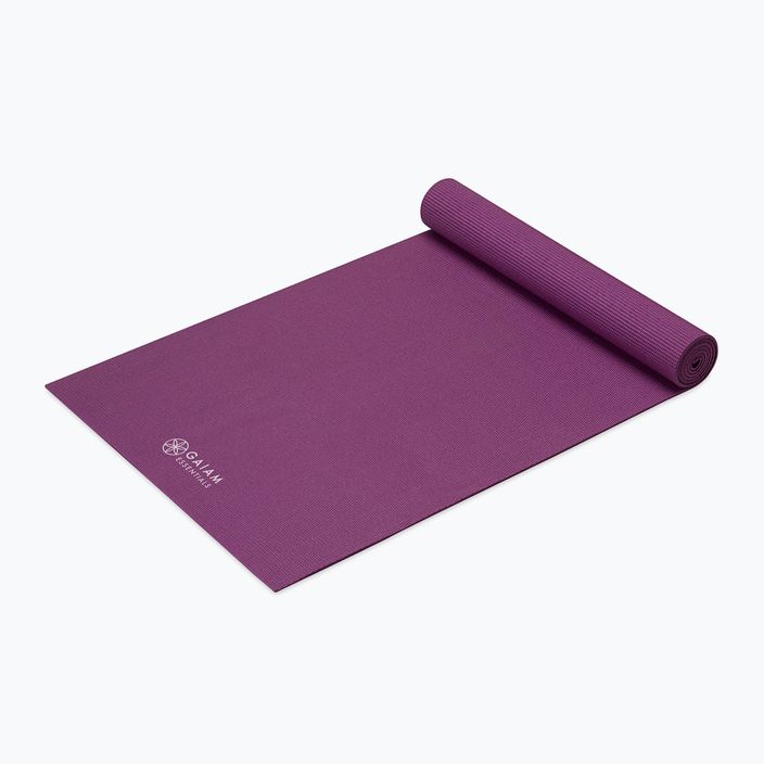 Tappetino yoga Gaiam Essentials 6 mm viola 63313 2