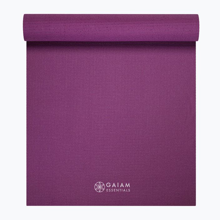 Tappetino yoga Gaiam Essentials 6 mm viola 63313 3