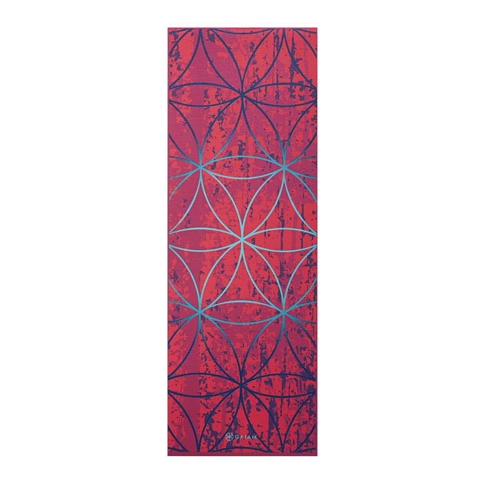 Gaiam Radience tappetino yoga 4 mm rosa 63491 5