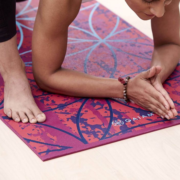 Gaiam Radience tappetino yoga 4 mm rosa 63491 6