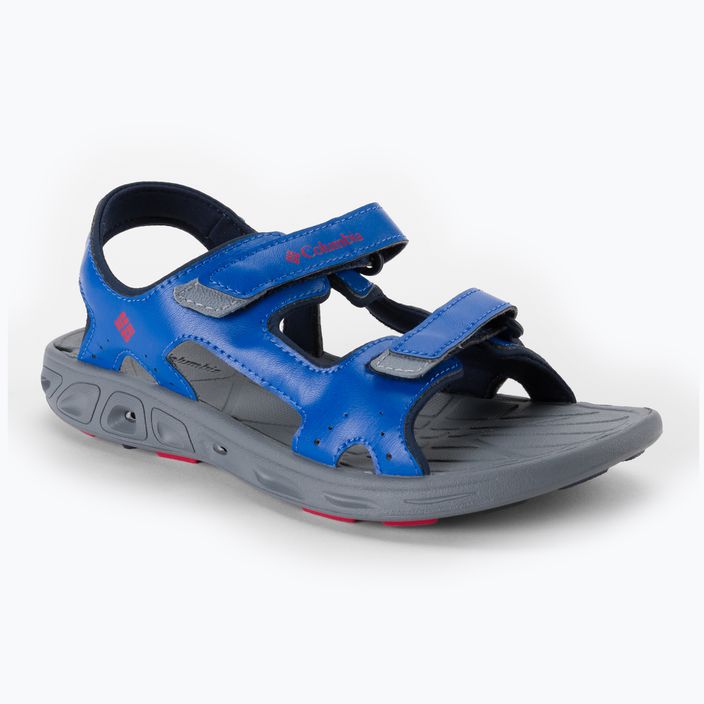 Columbia Techsun Vent X blu tempestoso/rosso montagna sandali da trekking per bambini