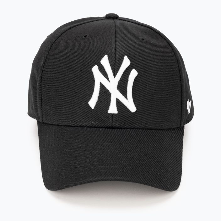 47 Brand MLB New York Yankees MVP SNAPBACK berretto da baseball nero 4