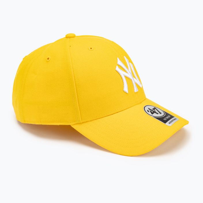 47 Brand MLB New York Yankees MVP SNAPBACK berretto da baseball giallo