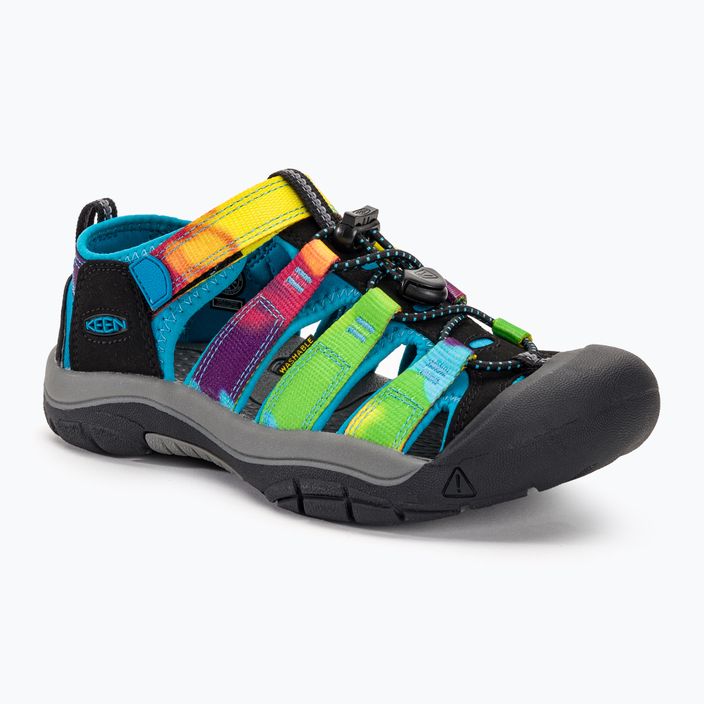 KEEN Newport H2, sandali da trekking per bambini in tinta con l'arcobaleno