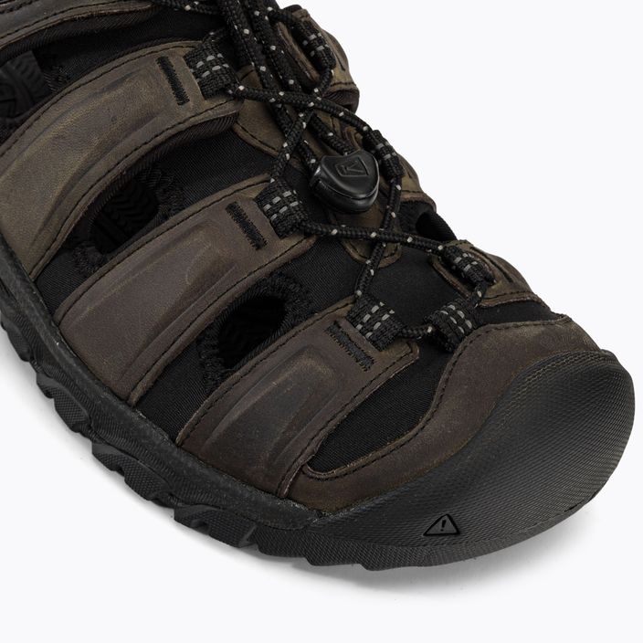KEEN Targhee III sandali da trekking da uomo grigio/nero 7