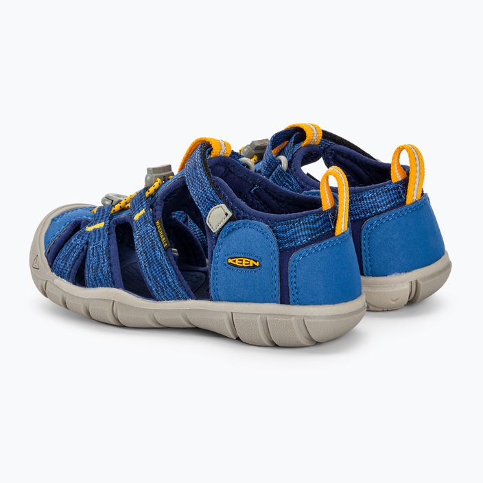 KEEN Seacamp II CNX, sandali da trekking per bambini in profondità blu e cobalto 3