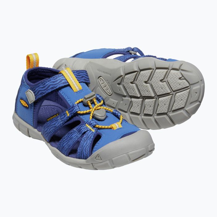 KEEN Seacamp II CNX, sandali da trekking per bambini in profondità blu e cobalto 11